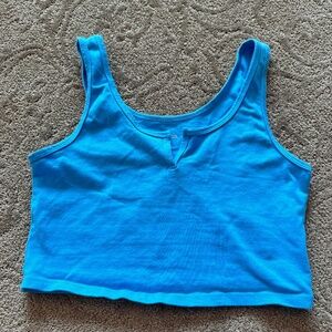 blue wild fable tank top